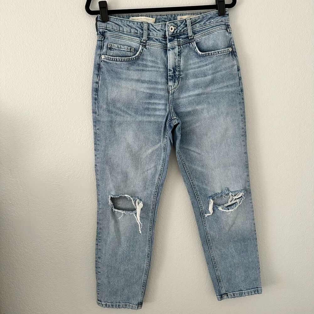Anthropologie‎ Pilcro Size-30 and the Letterpress Womens Jeans High Rise Slim